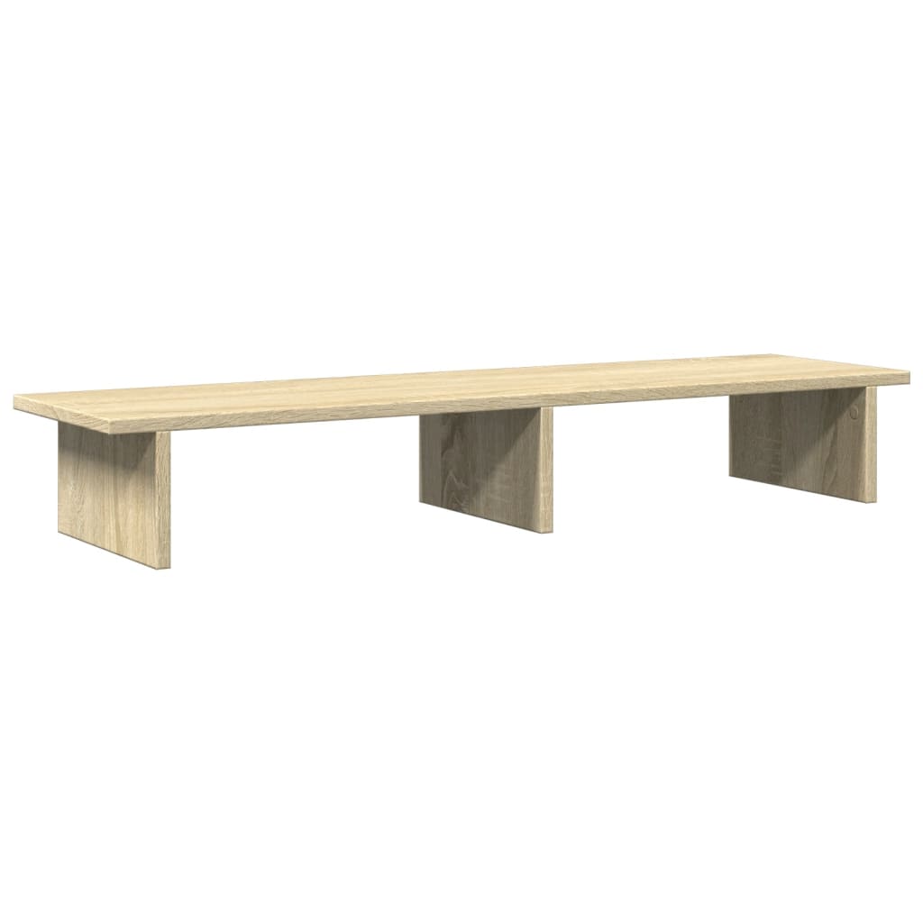 Monitor Halterung Schwarze Eiche 100 x 27 x 15 cm Holzwerkstoff