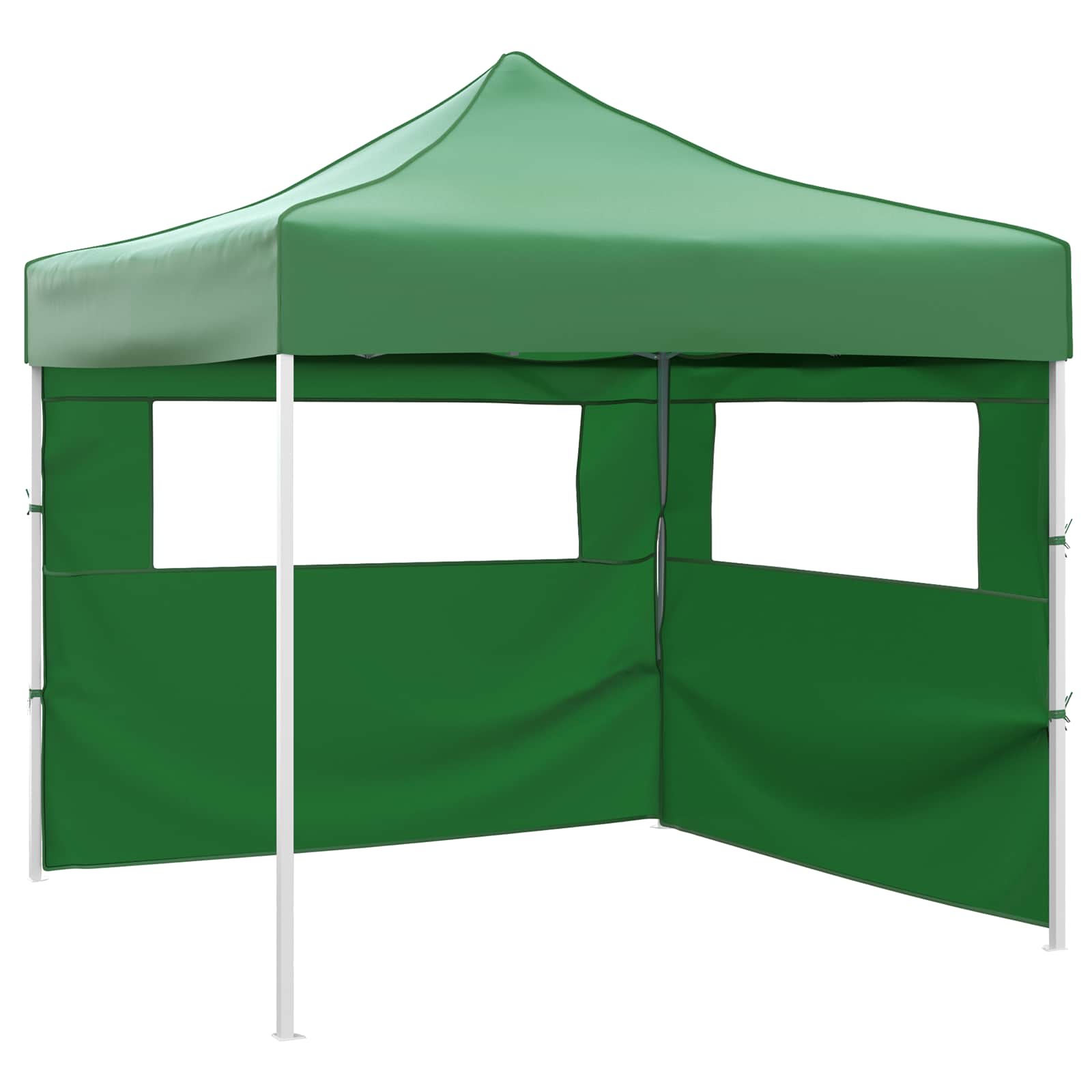 Partyzelt Faltbar Pop-Up Schwarz 292x292x315 cm