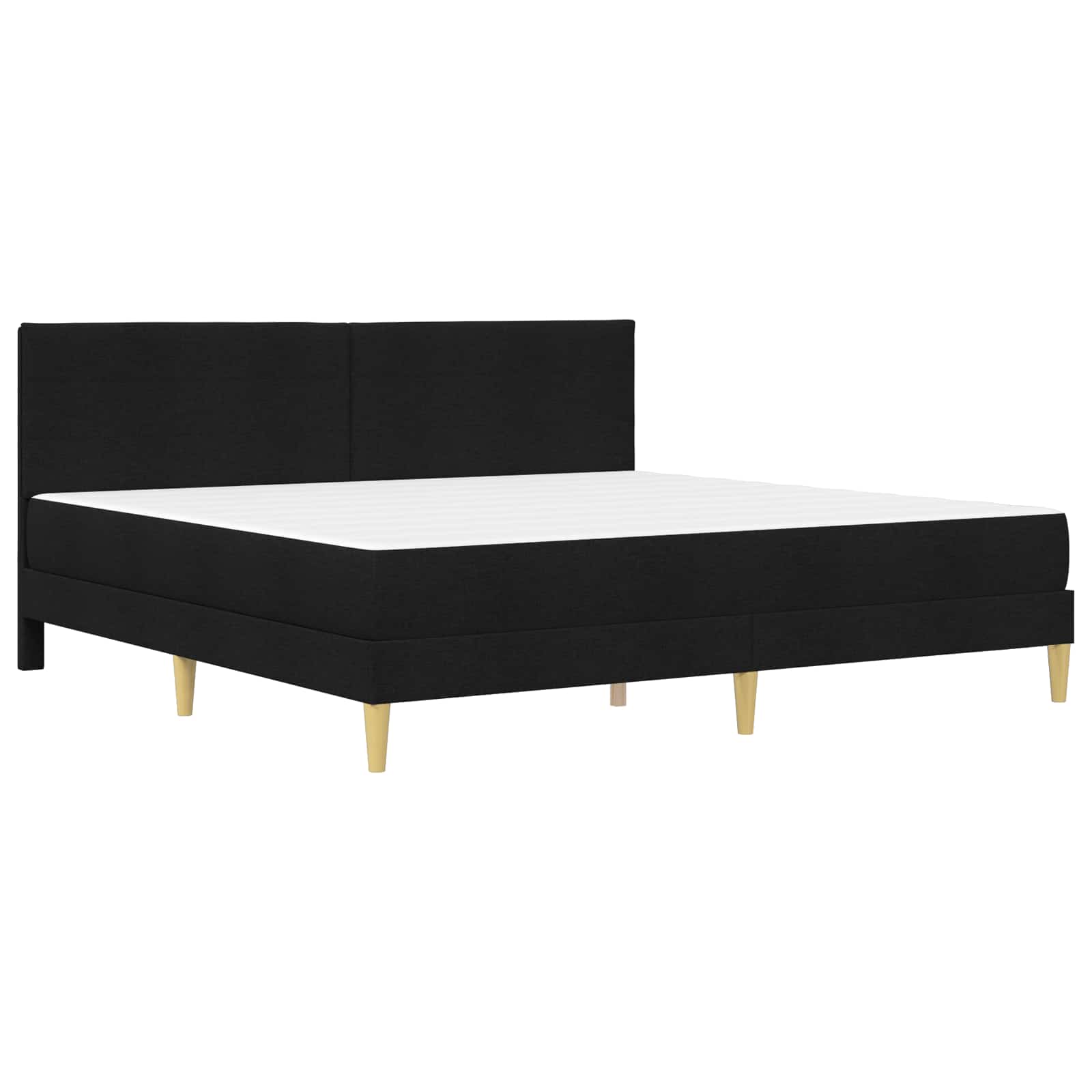 Bettrahmen Hellgrau 80 x 200 cm Polyester