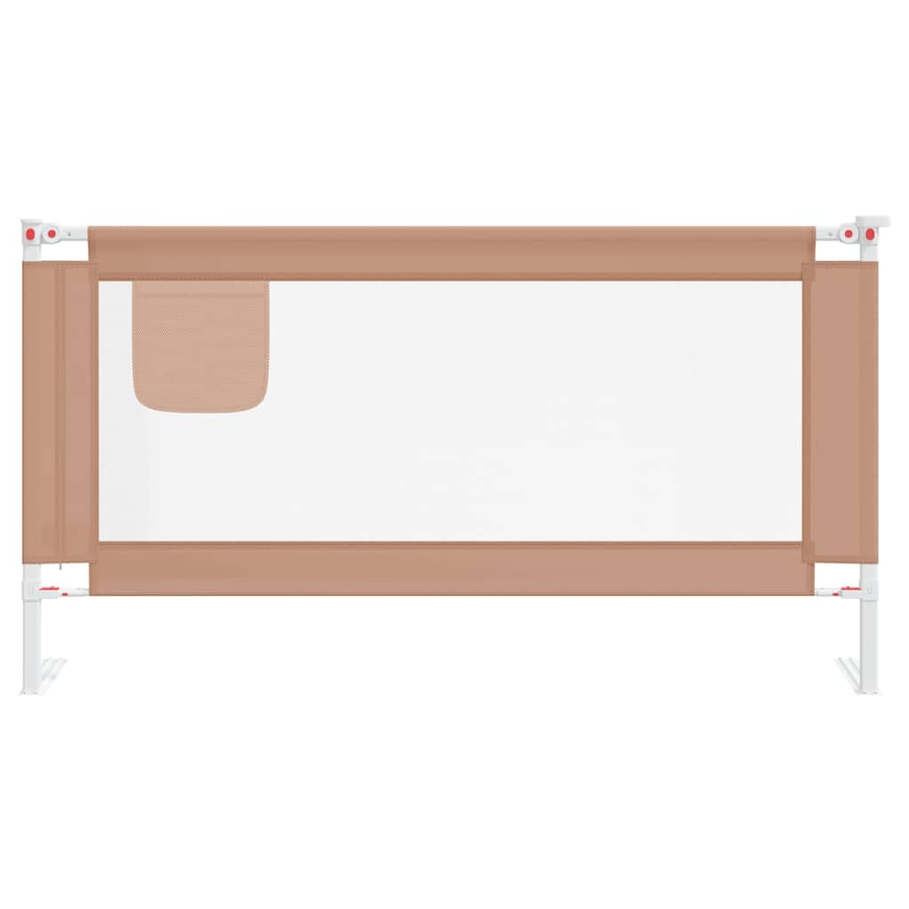 Kleinkind-Bettschutzgitter Grün 90x25 cm Stoff
