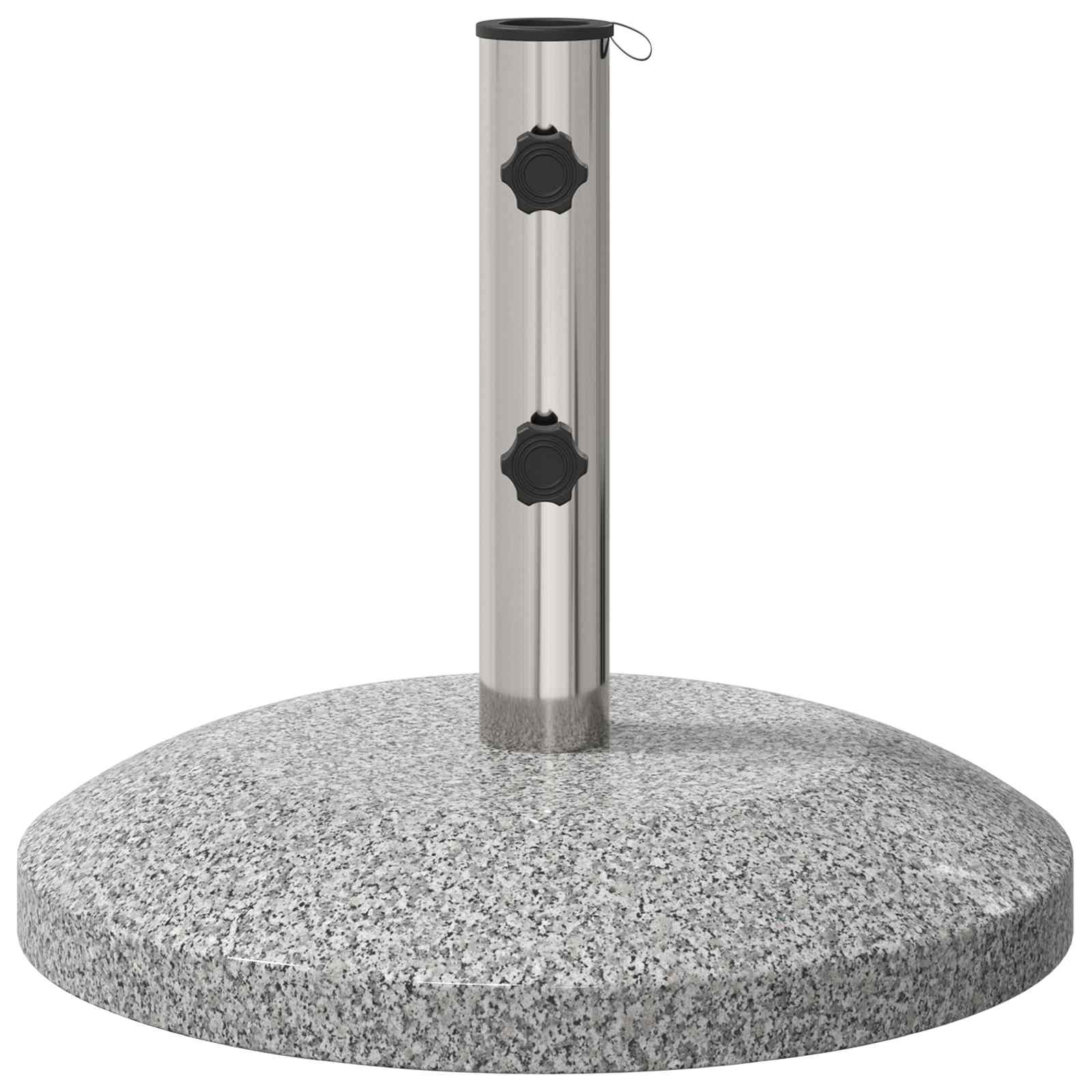 Parasolbasis für 40-50 mm Pole 26.75 kg Schwarz
