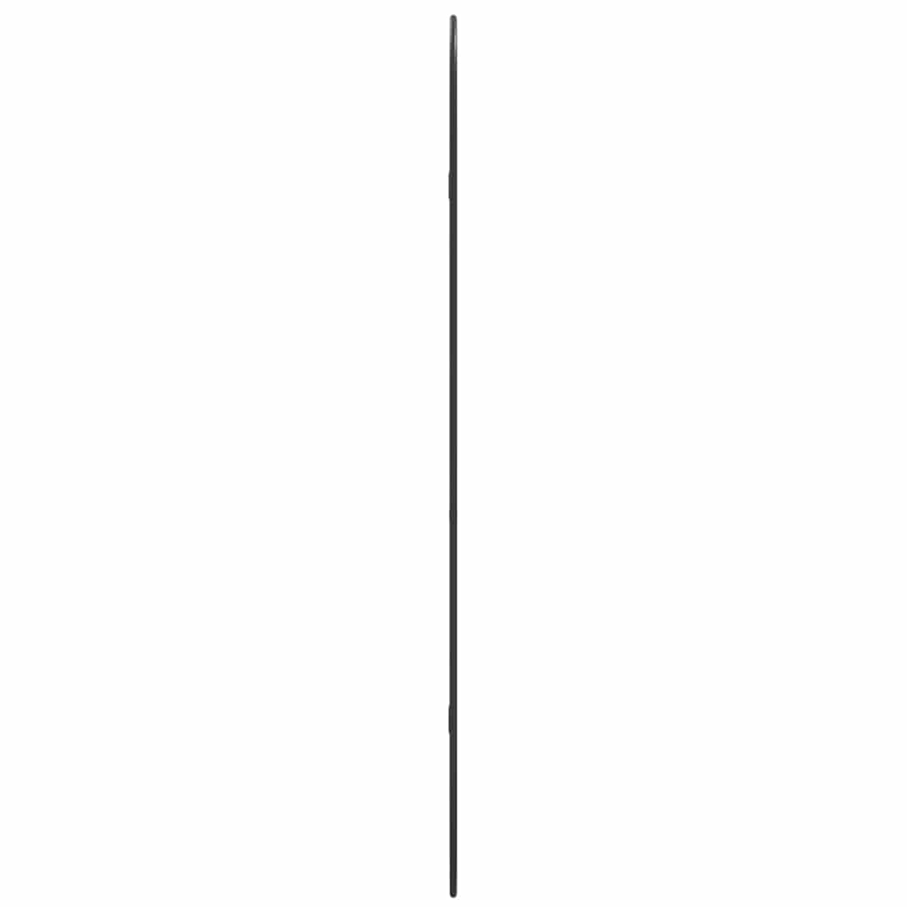 Wandspiegel Silbern 50x20 cm Oval