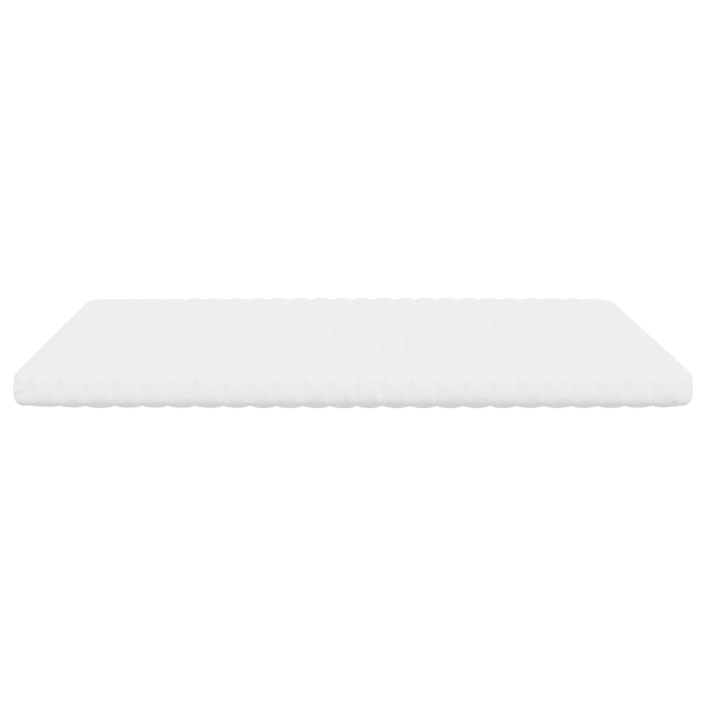Schaumstoffmatratze Weiß 80x200 cm 7-Zonen Härtegrad 20 ILD