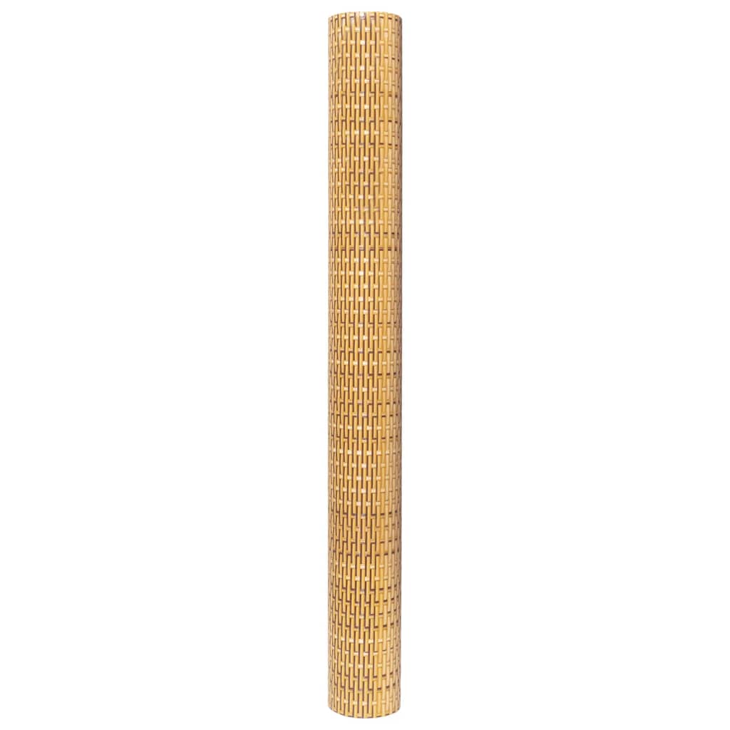 Balkon-Sichtschutz Anthrazit 300x90 cm Poly Rattan