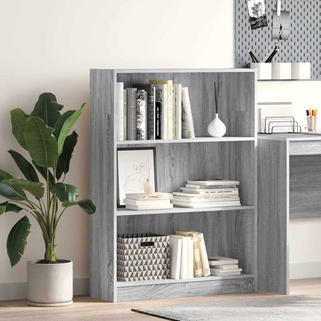 Bücherregal Weiß 40x24x75 cm Holzwerkstoff