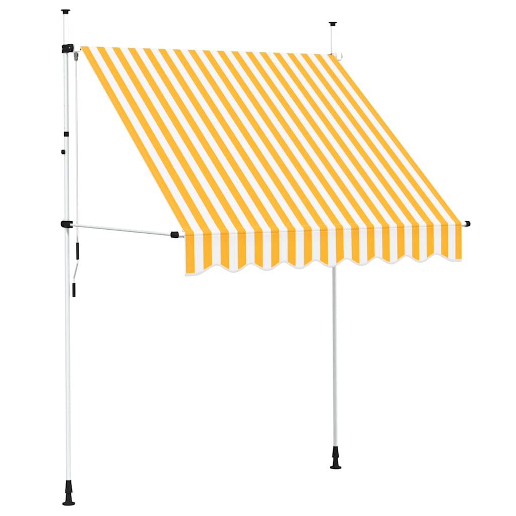 Einziehbare Markise Handbetrieben 150 cm Anthrazit