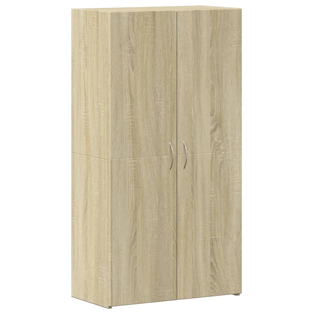 Aktenschrank Weiß 60x32x153 cm Holzwerkstoff