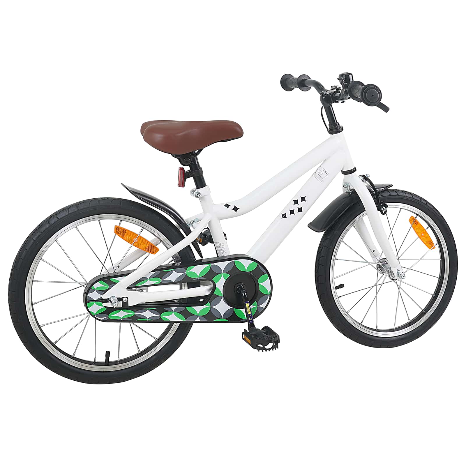 Kinderfahrrad 12 Zoll für 2-4 Jahre alt Schwarz