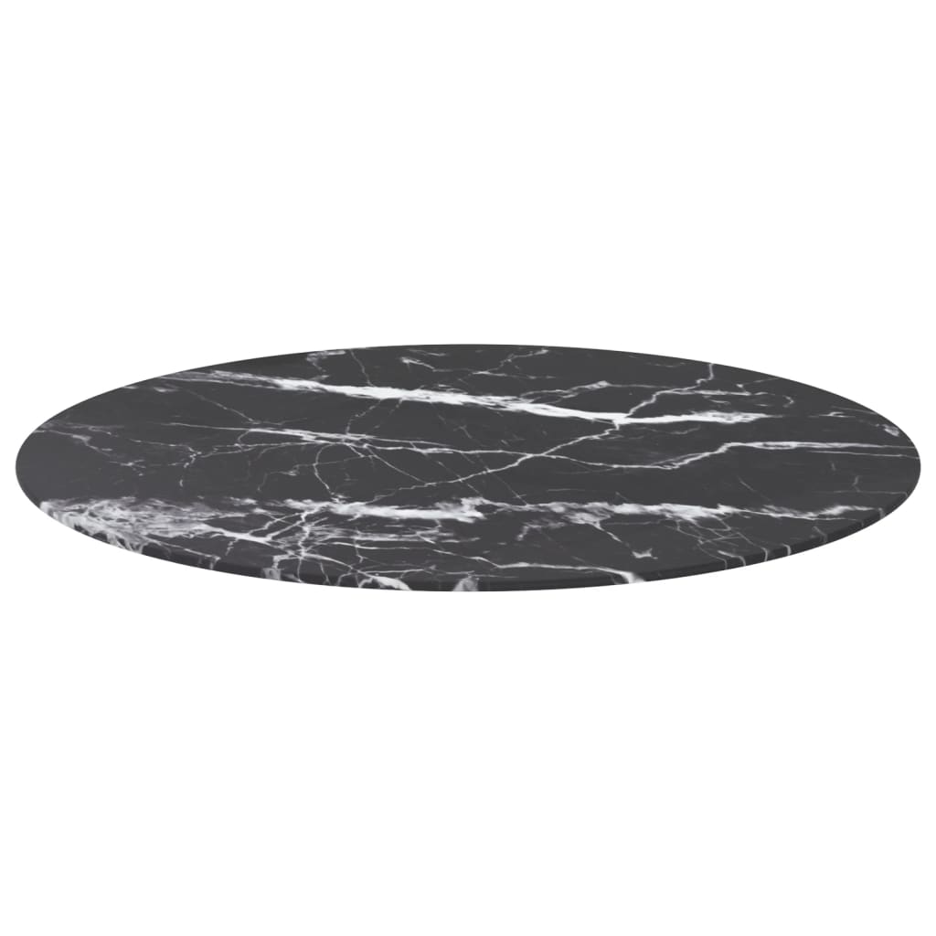 Tischplatte aus gehärtetem Glas quadratisch 700x700 mm