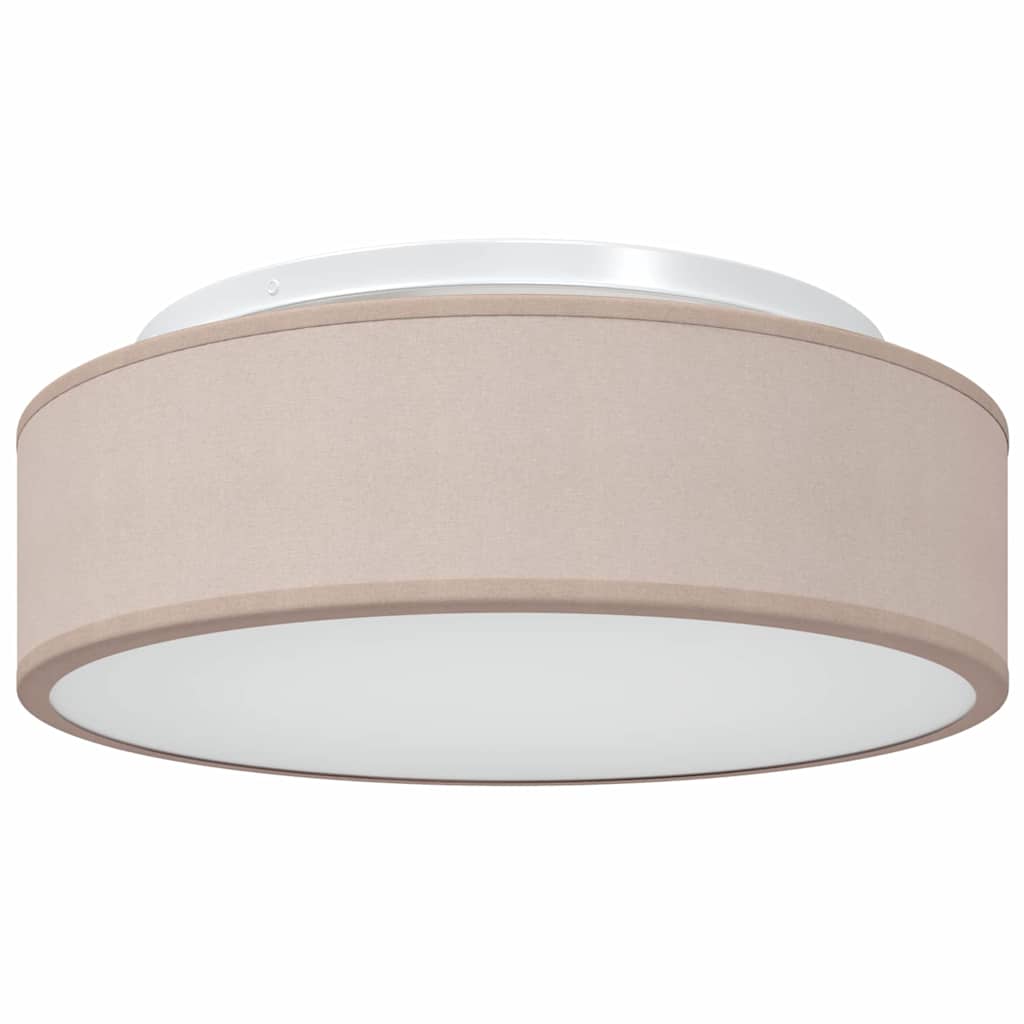Deckenlampe mit Strahlern Schwarz 30 x 30 x 13,5 cm Stoff