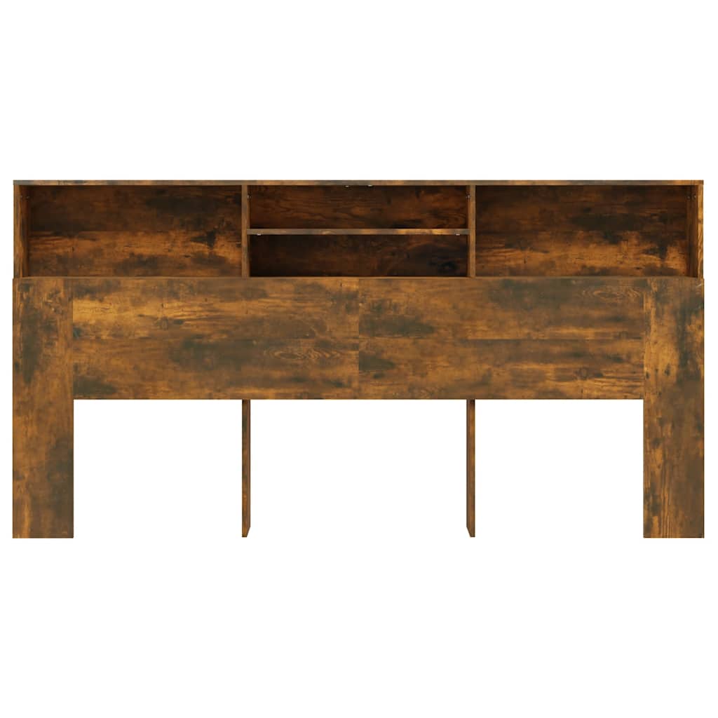 Bett-Kopfteil mit Ablagen Weiß 100x19x103,5 cm