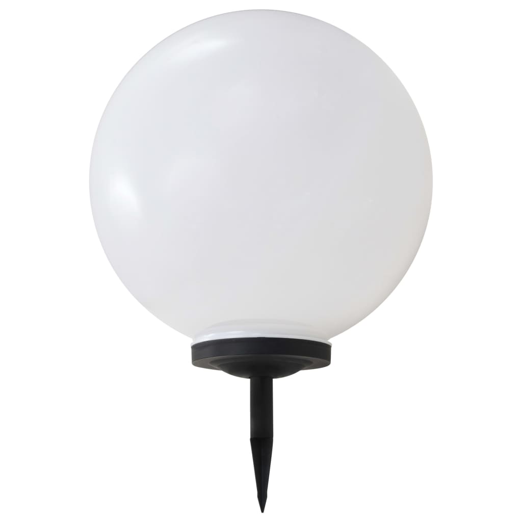 Außen-Solarlampen 4 Stk. LED Kugel 30 cm RGB