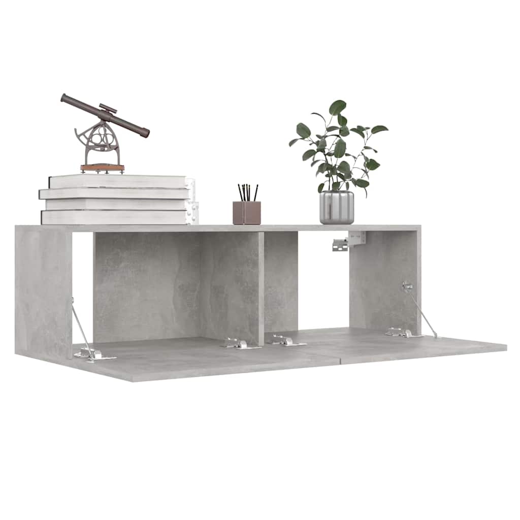 4-tlg. TV-Schrank-Set Weiß Holzwerkstoff