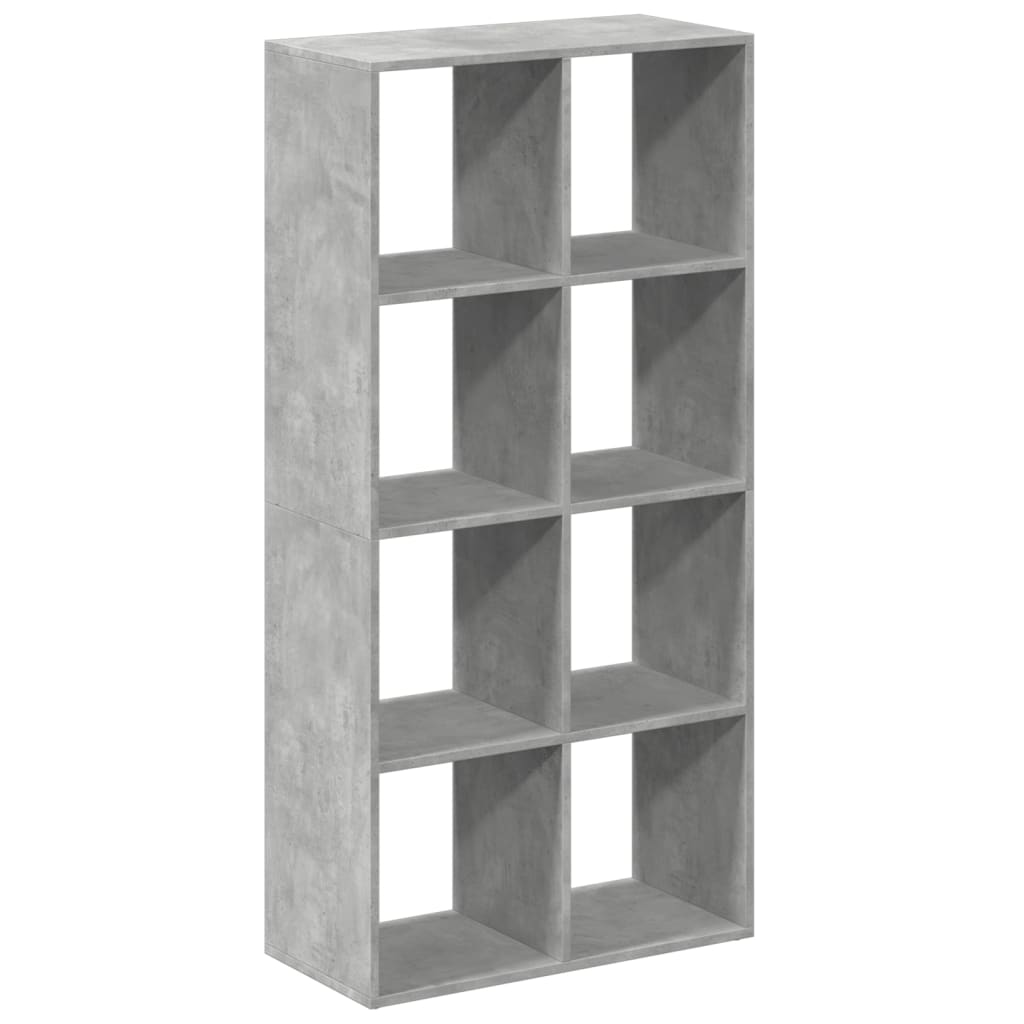 Bücherregal Weiß 137,5x29x137,5 cm Holzwerkstoff