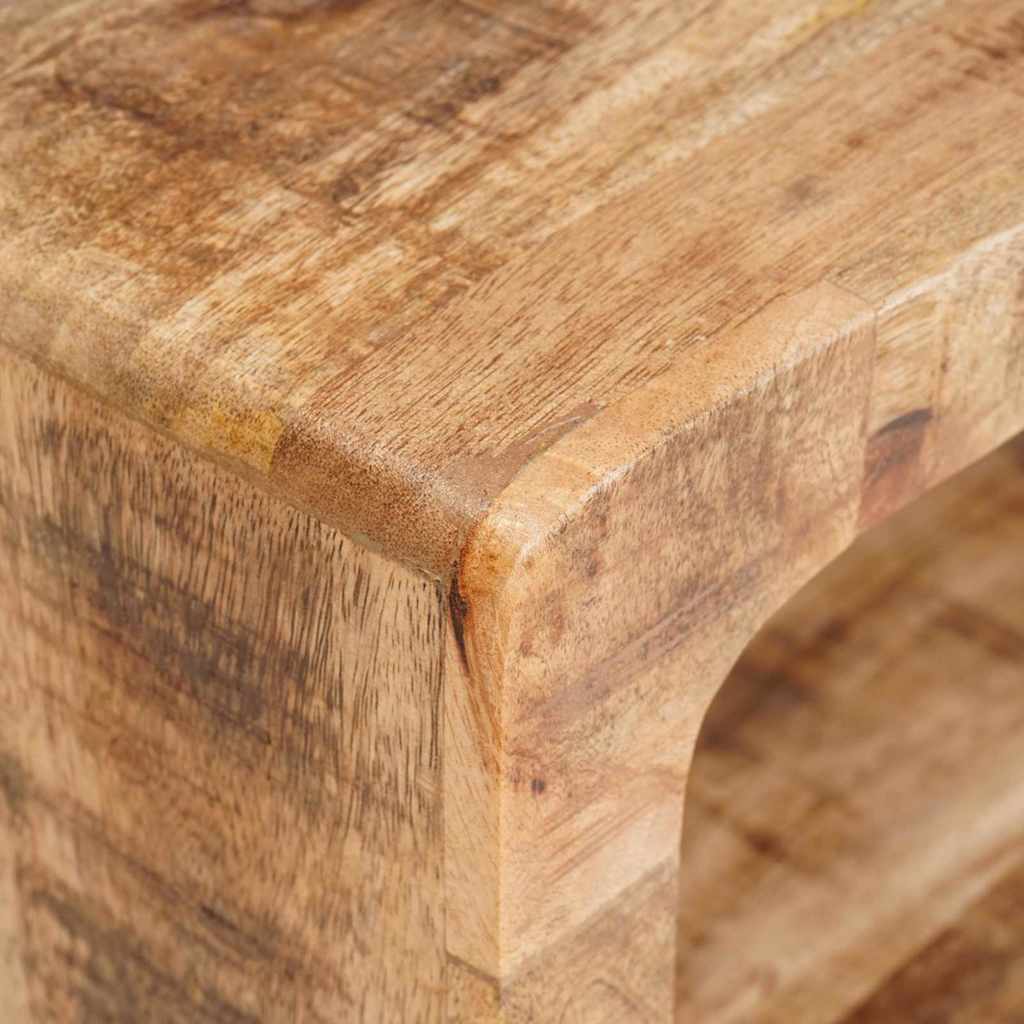 Nachttisch Braun 45 x 30 x 24 cm Massives upgecyceltes Holz