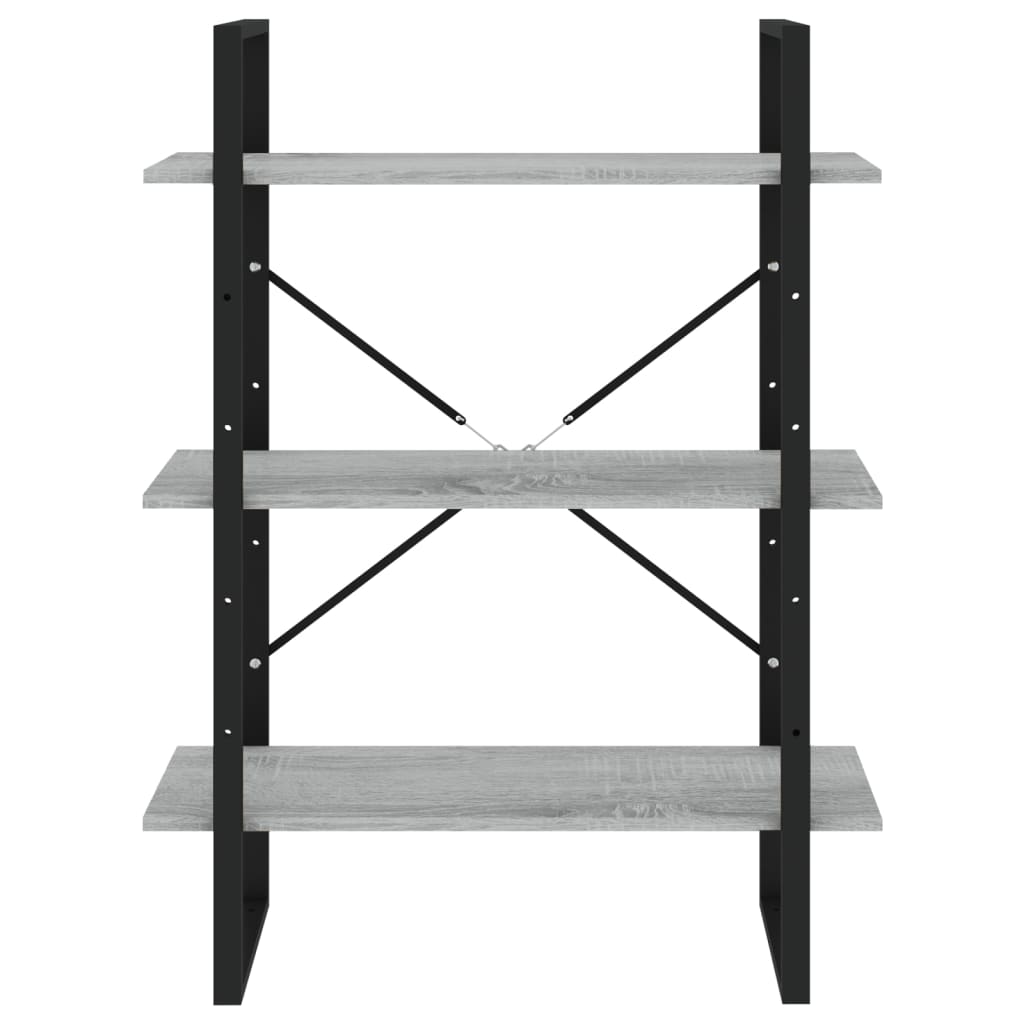 Bücherregal 5 Fächer Weiß 40x30x175 cm Holzwerkstoff