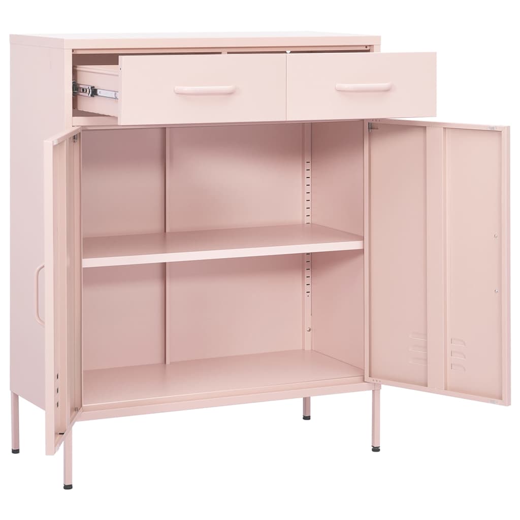 Lagerschrank Olivgrün 80x35x101,5 cm Stahl