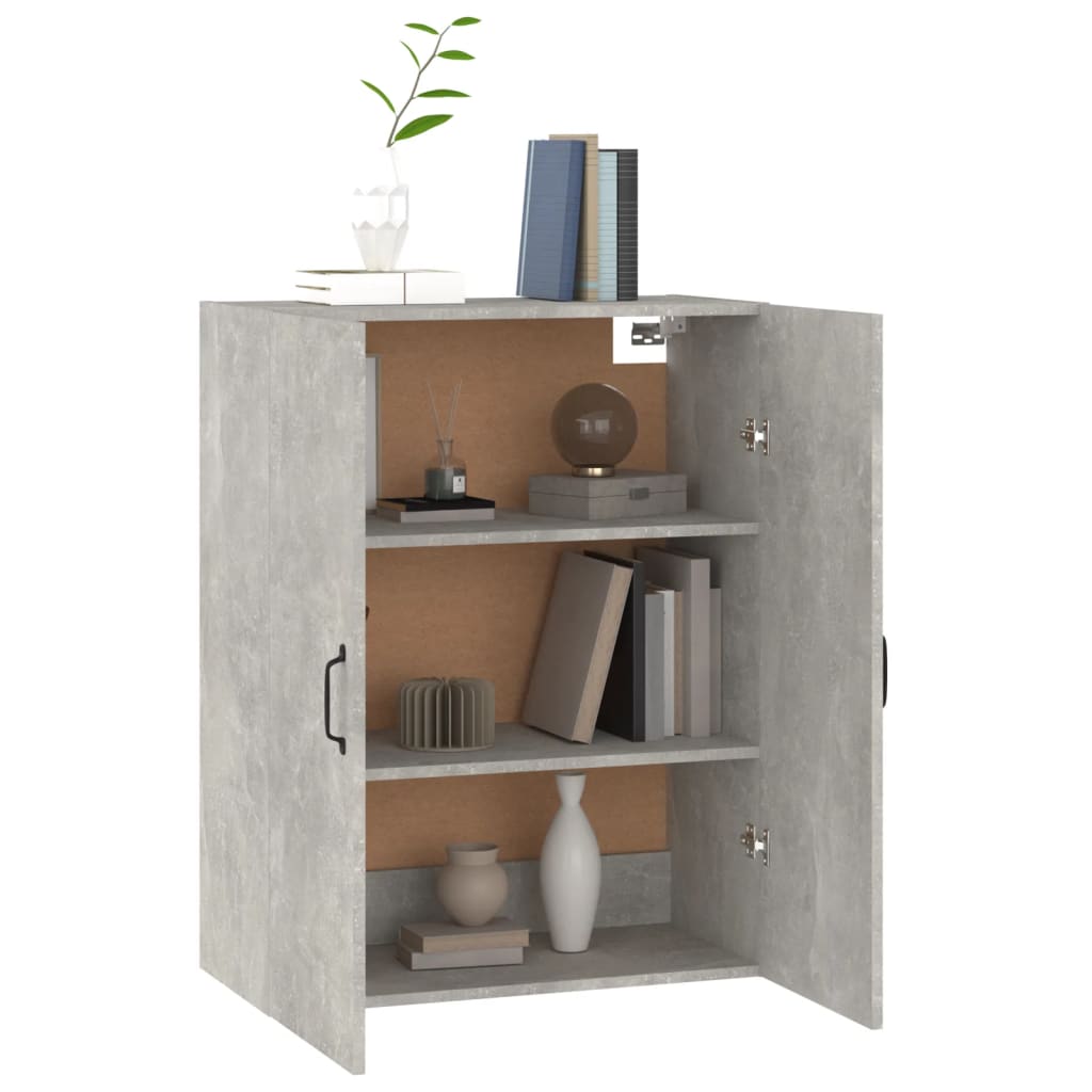 Hängeschrank Weiß 69,5x34x90 cm Holzwerkstoff