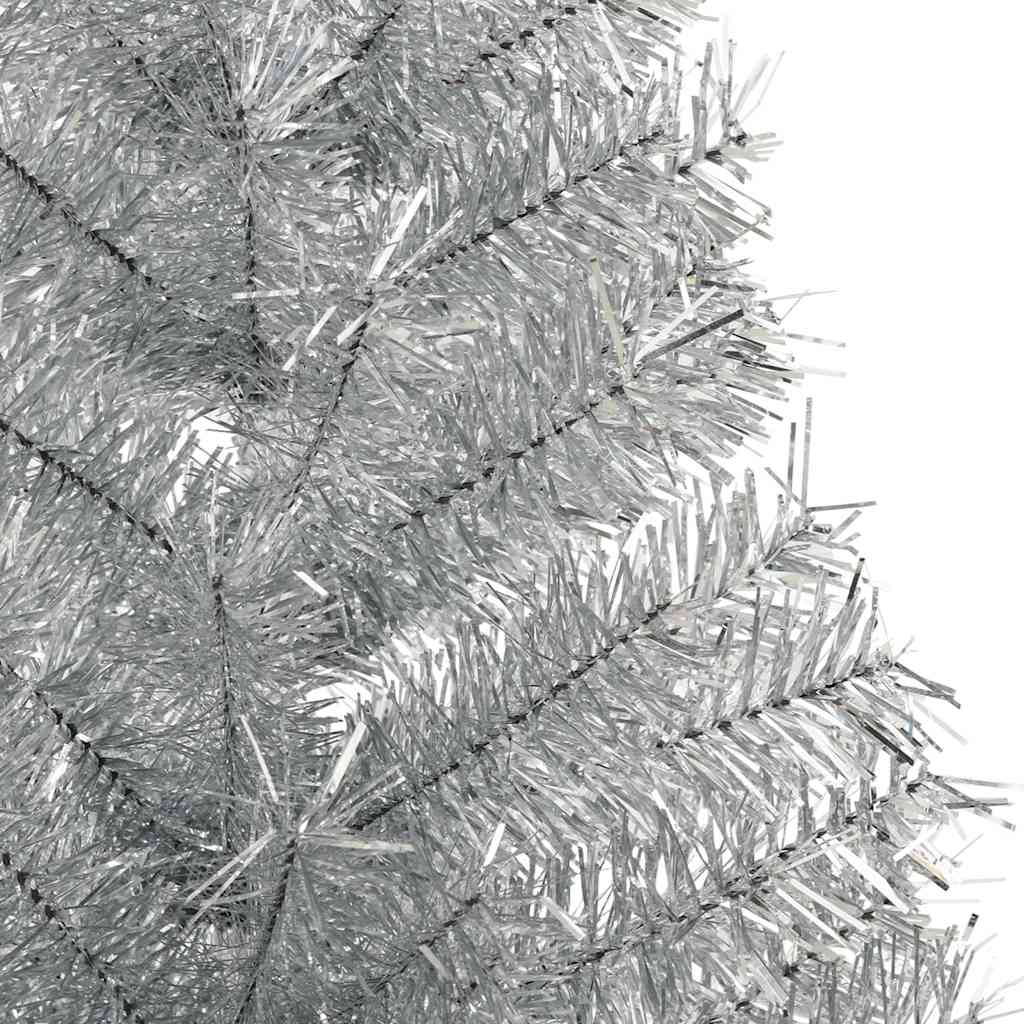 Künstlicher Halb-Weihnachtsbaum mit Ständer Grün 150 cm PVC