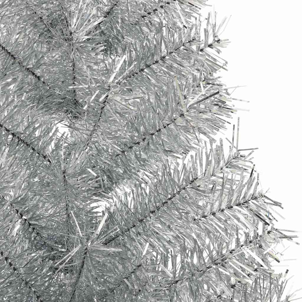 Künstlicher Halb-Weihnachtsbaum mit Ständer Grün 150 cm PVC