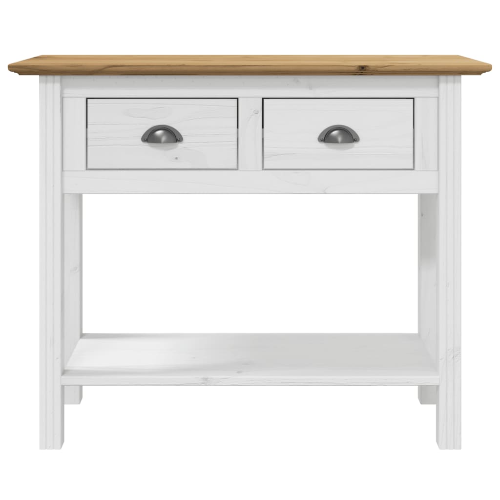 Konsolentisch BODO Honigbraun 91 x 34,7 x 74 cm Holzwerkstoff