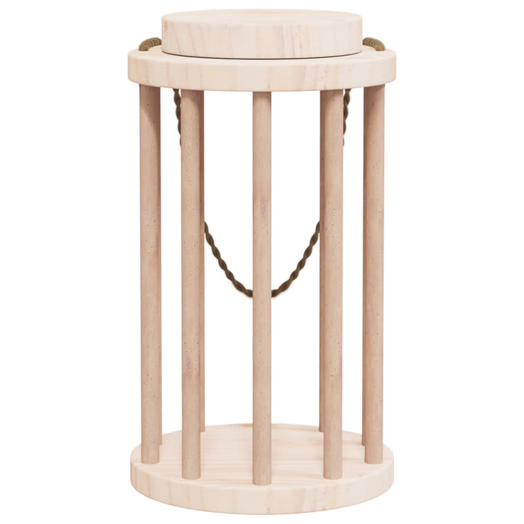 Heuraufe für Kaninchen 25x18,5x20,5 cm Massivholz Tanne