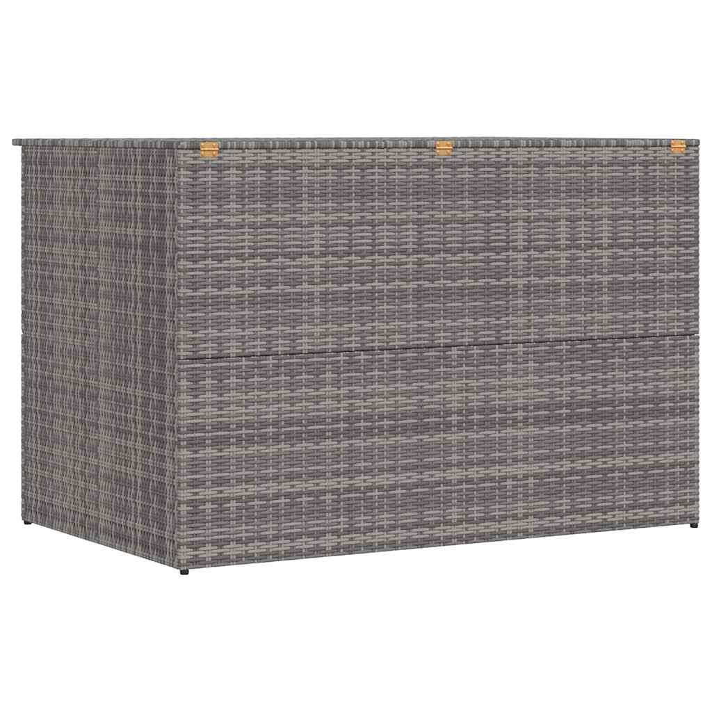 Garden-Auflagenbox Schwarz 150x100x100 cm Poly Rattan