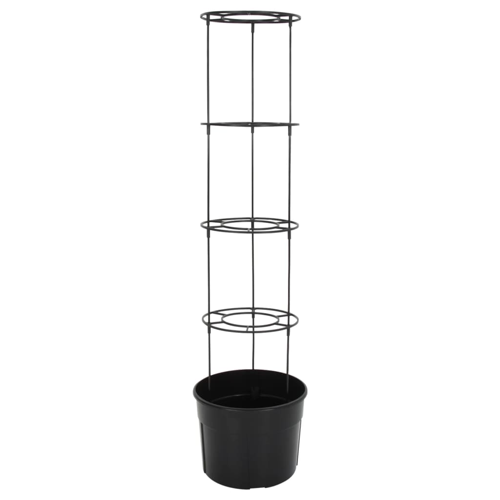 Tomatentopf Anthrazit Ø29,5x115 cm Polypropylen