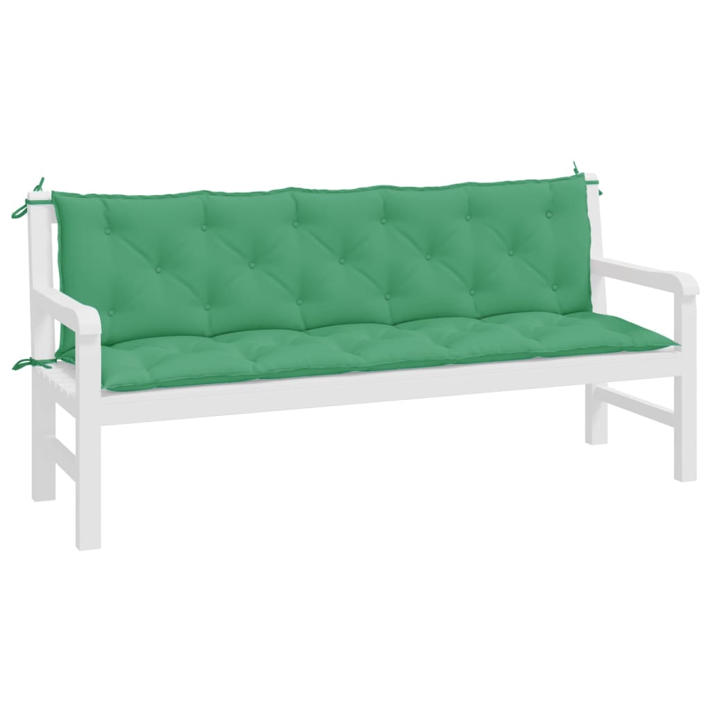 Gartenbank-Auflagen 2 Stk. Königsblau 100x50x7 cm Oxford-Gewebe
