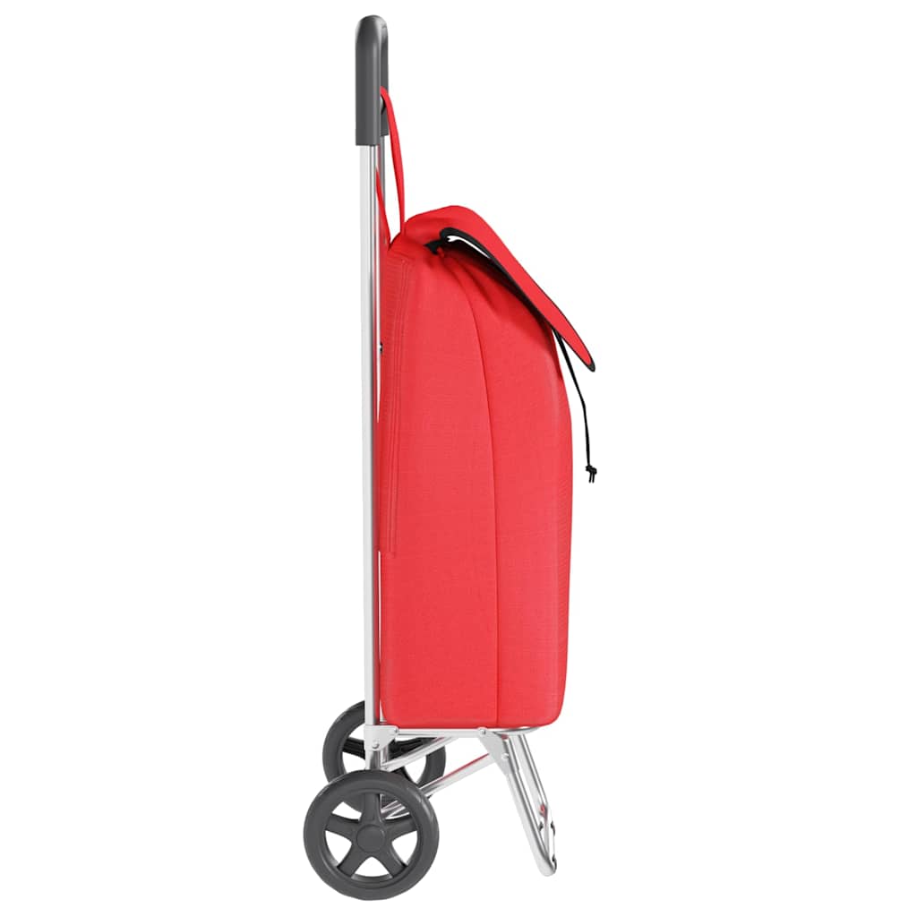 Einkaufswagen Grau 35 x 28 x 92 cm Oxford-stoff
