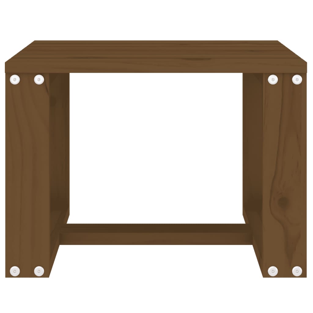 Garten-Beistelltisch 40x38x28,5 cm Massivholz Kiefer