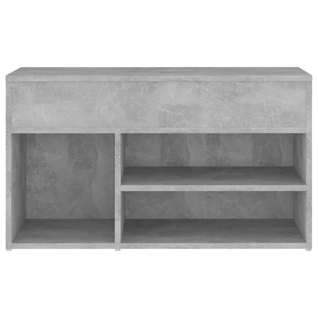 Schuhbank Weiß 60x30x45 cm Holzwerkstoff
