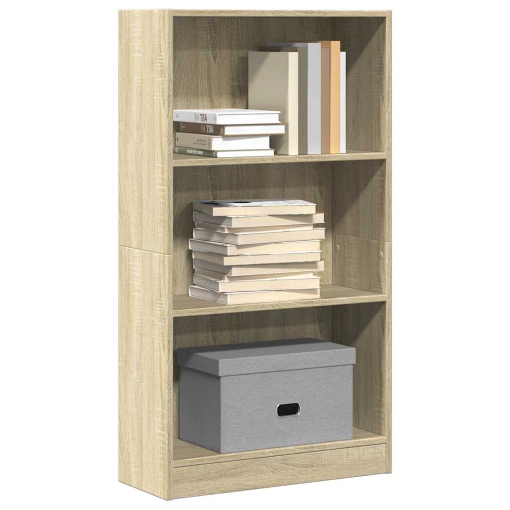Bücherregal Weiß 40x24x75 cm Holzwerkstoff