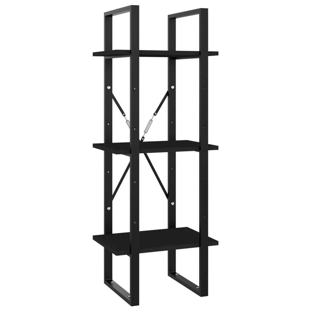Bücherregal 5 Fächer Weiß 40x30x175 cm Holzwerkstoff