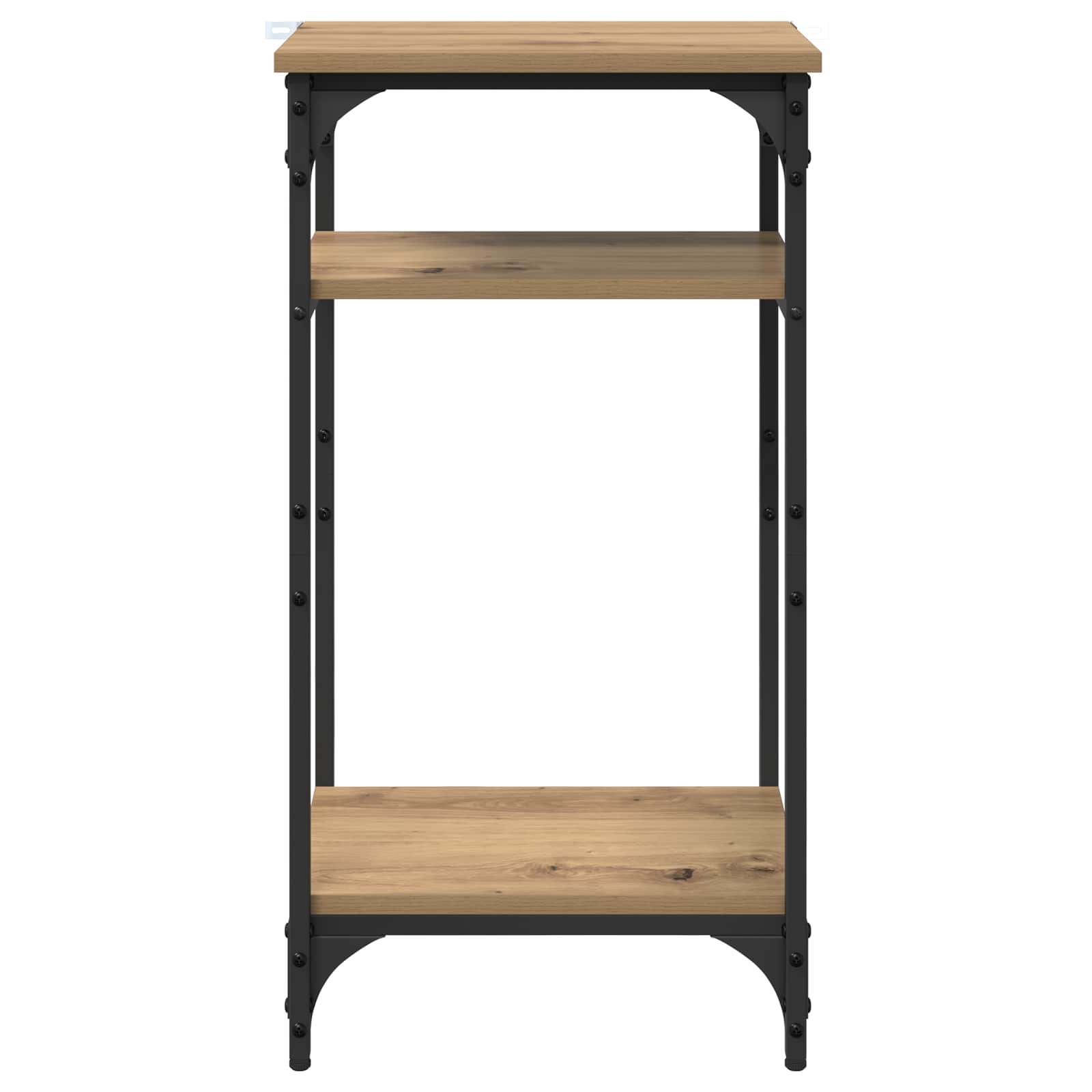 Beistelltisch Schwarz 40x30x75 cm Holzwerkstoff