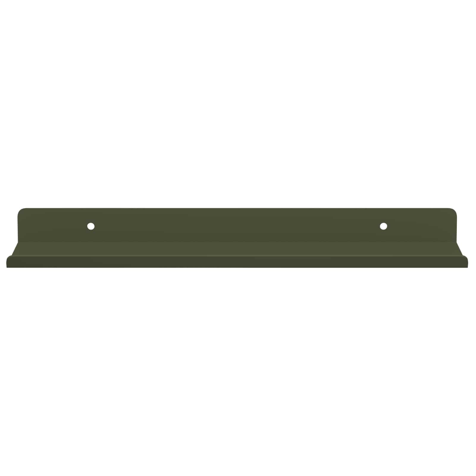 Schwebendes Regal 3 pcs Schwarz 40 x 9 x 2,5 cm Stahl