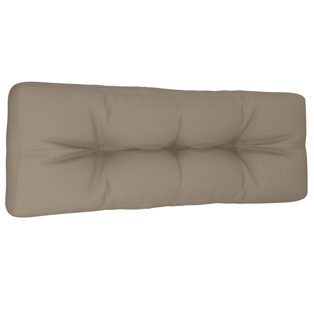 Palettenkissen Anthrazit 50x40x12 cm Stoff