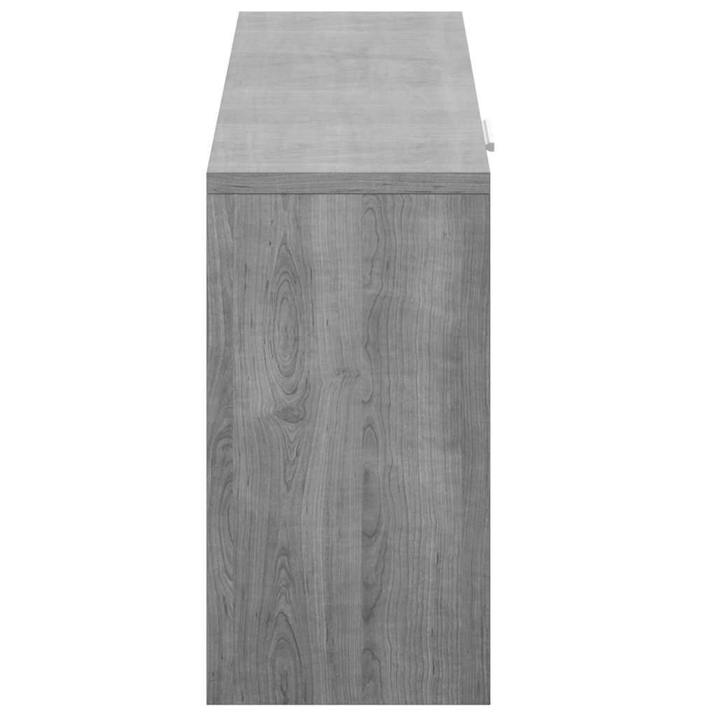 Schuhbank Eiche 80x24x45 cm