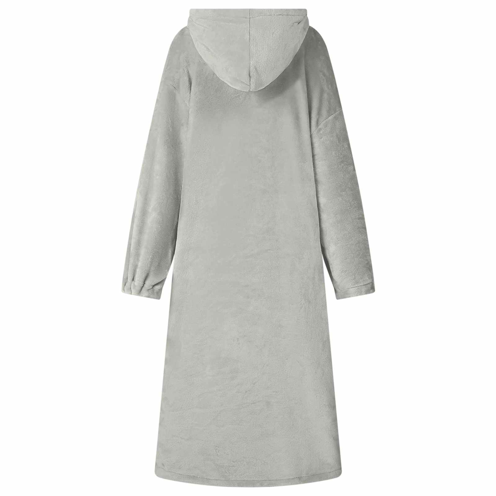 Decken-Hoodie Beige S Flanell