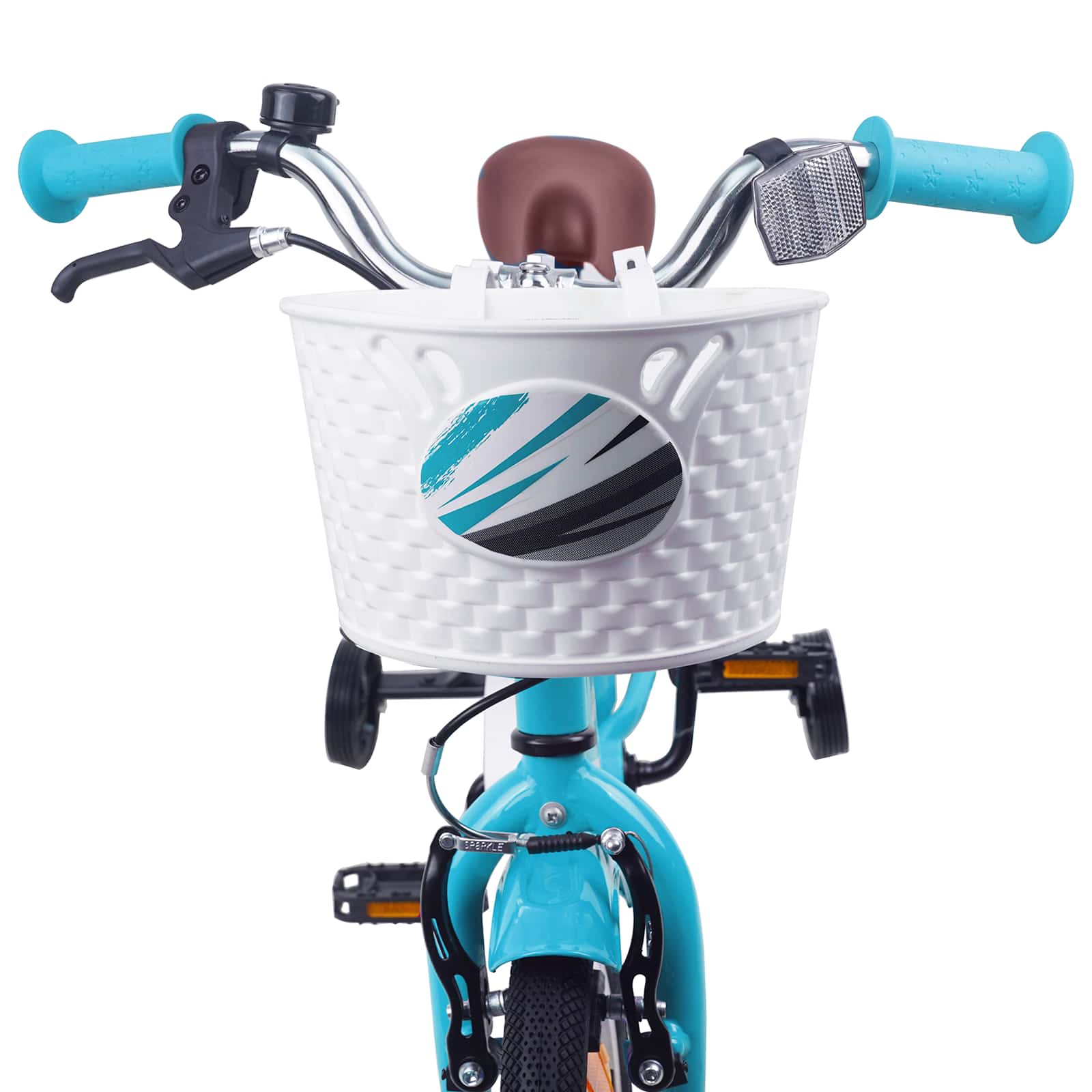 Kinderfahrrad 12 Zoll für 2-4 Jahre alt Hellrosa
