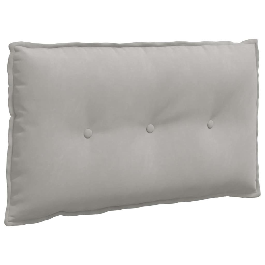 Rückenkissen Taupe 50 x 45 cm Mikrofaserstoff