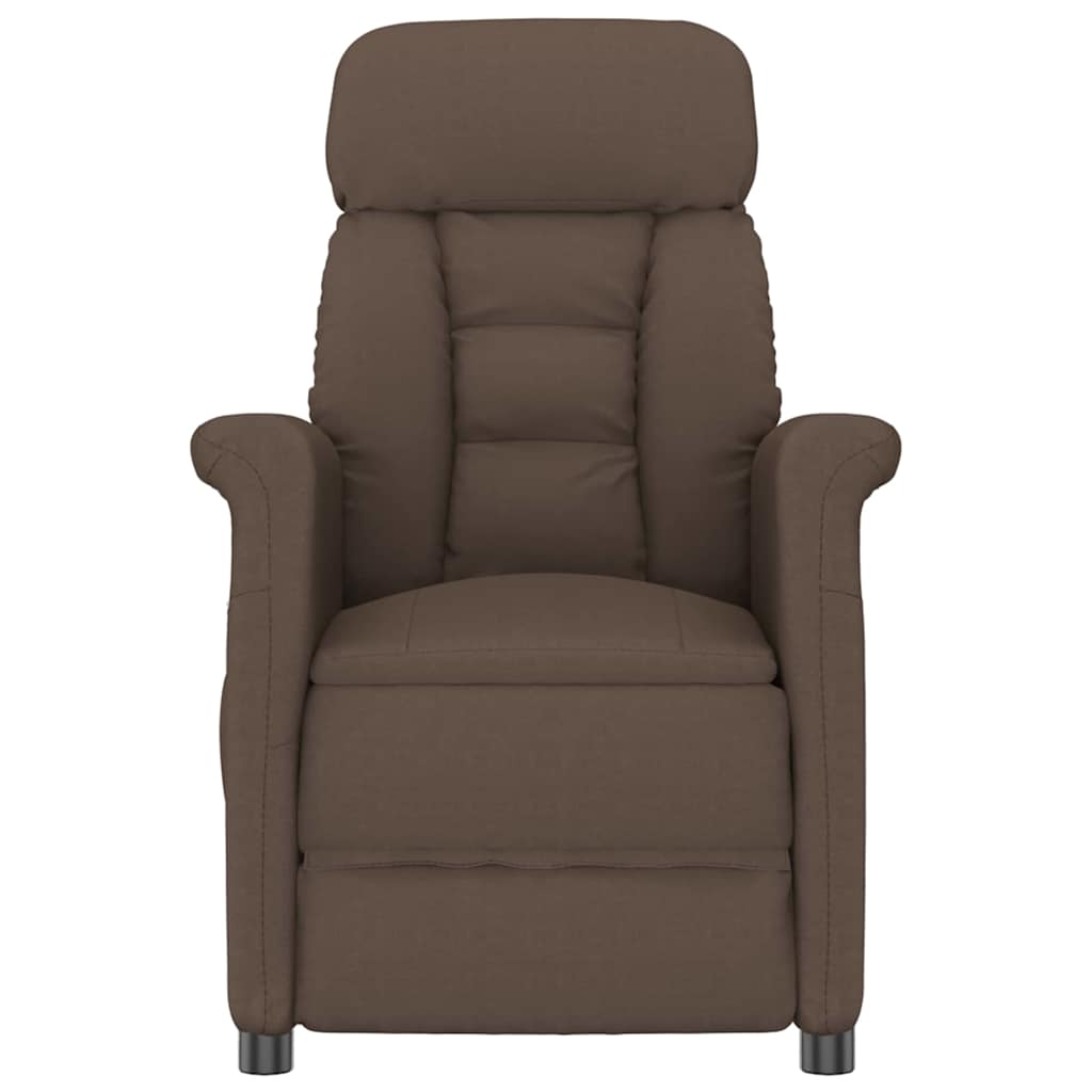 Massagesessel Braun 96,5 x 70,5 x 95 cm Mikrofaser