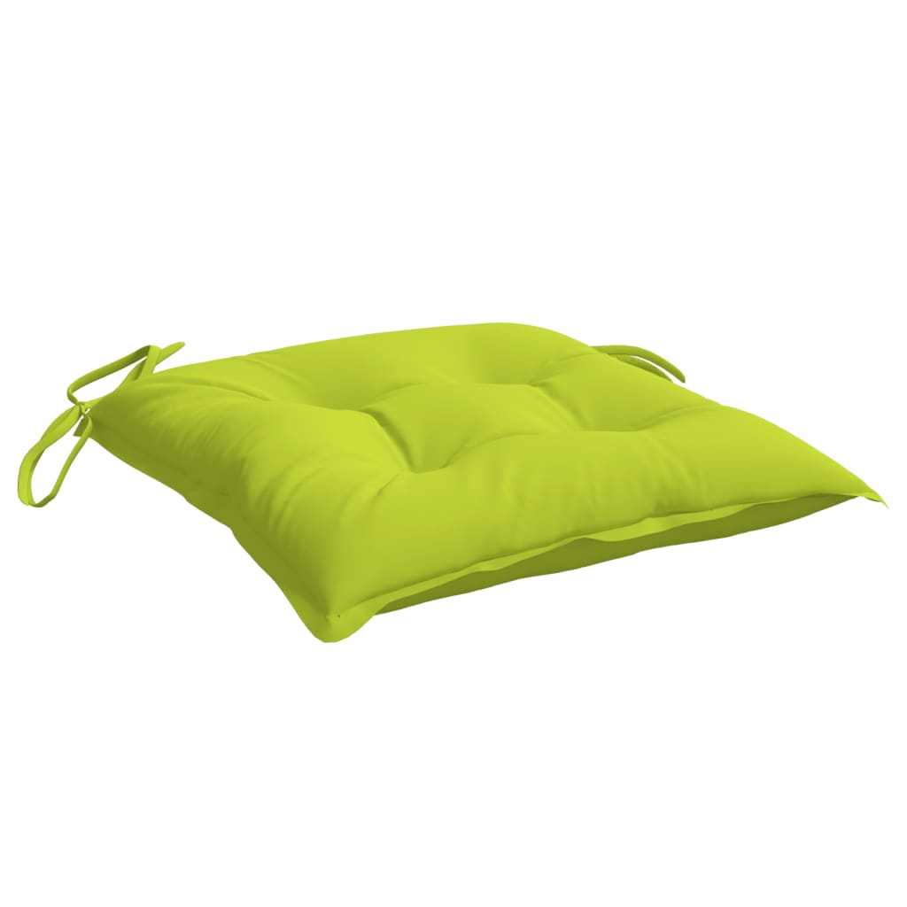 Stuhlkissen 4 Stk. Hellblau 40x40x7 cm Oxford-Gewebe