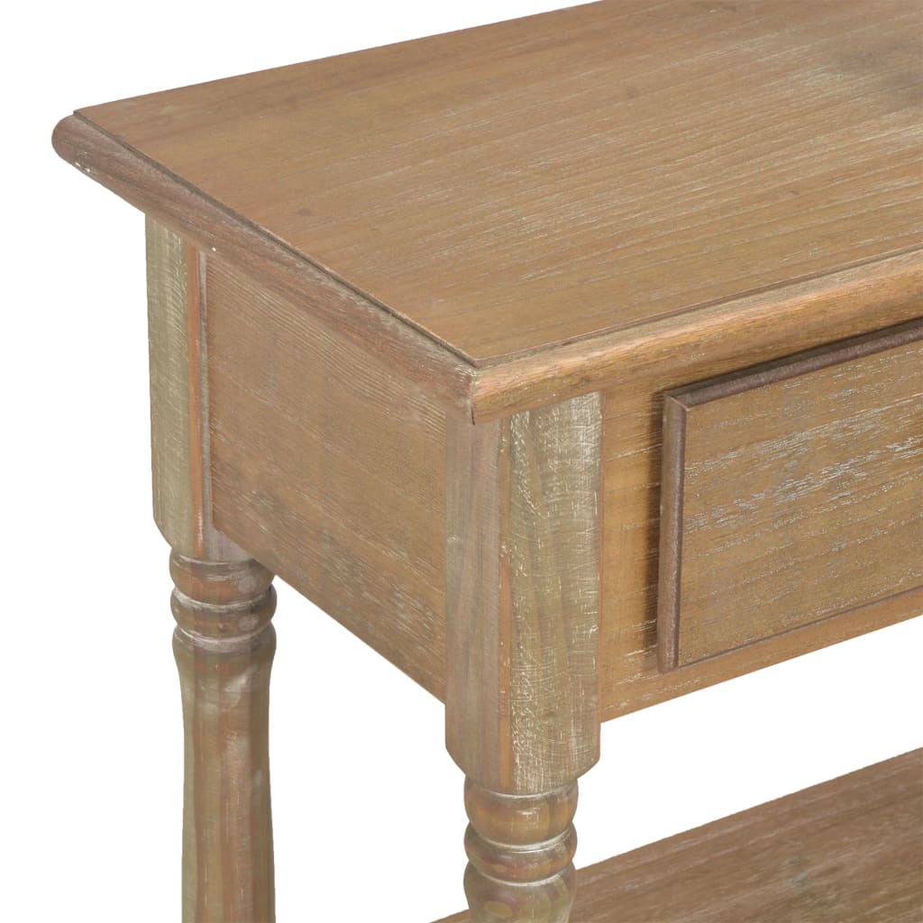 Konsolentisch Schwarz 110x30x76 cm Holzwerkstoff