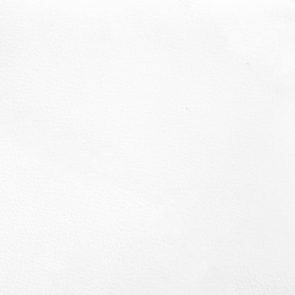 Taschenfederkernmatratze Mittel Schwarz 80x200x20 cm Kunstleder