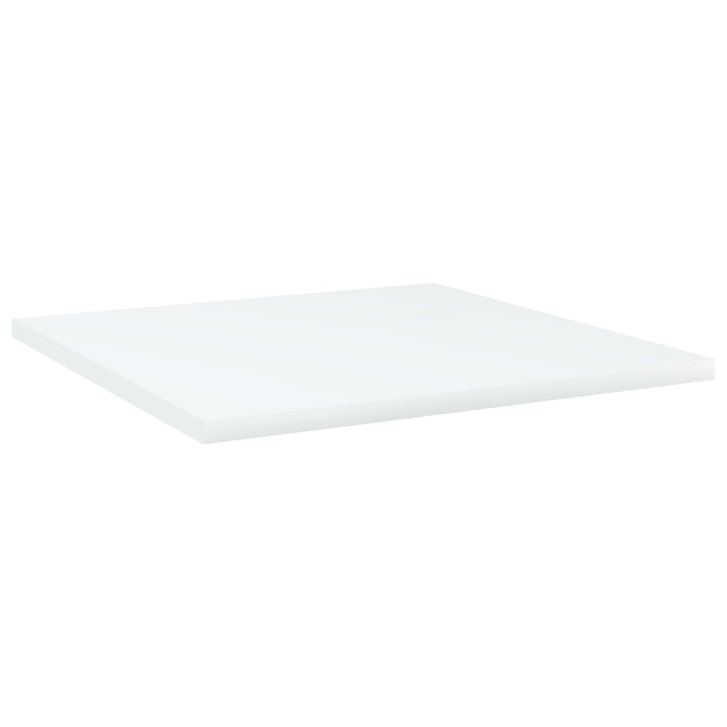 Bücherregal-Bretter 4 Stk. Weiß 40x10x1,5 cm Holzwerkstoff