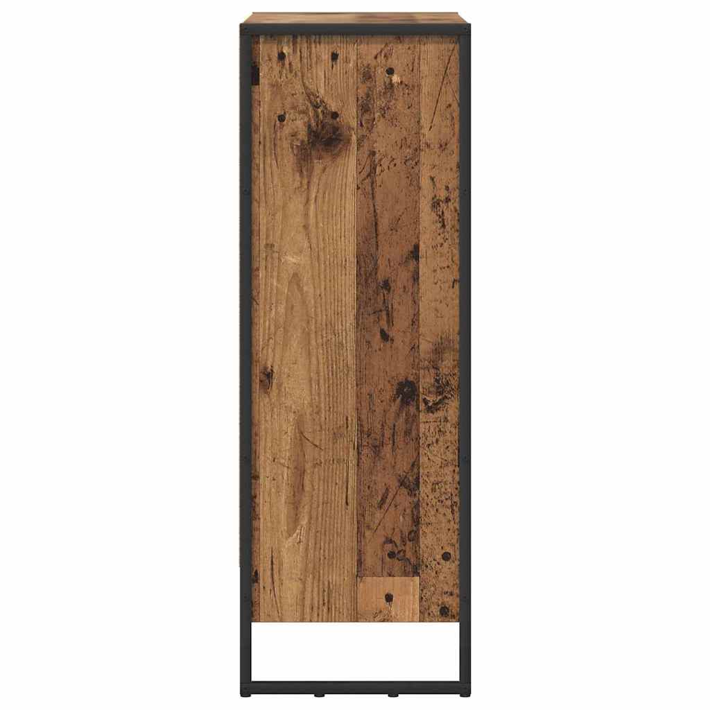 Bücherregal 2 pcs Schwarz Eichen-Optik 60 x 30 x 189,5 cm