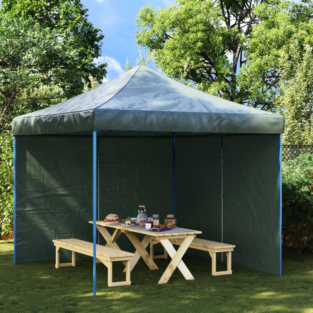 Party Zelt Seitenteil 2 pcs Rot 300 x 195 cm PE und Stahl