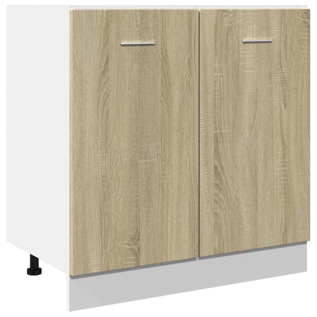 Unterschrank Lyon Weiß 60x46x81,5 cm Holzwerkstoff