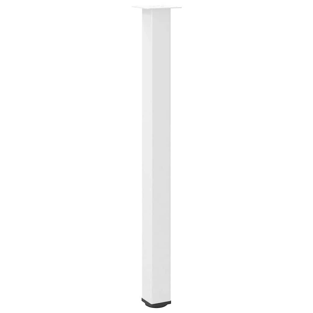 Bartischbeine 4 Stk. Schwarz 100-102 cm Stahl